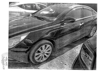 Hyundai Sonata 2.0, 2012 года, черный цвет, госномер А648СХ92, VIN: KMHEC41BBCА433811, без видимых повреждений.