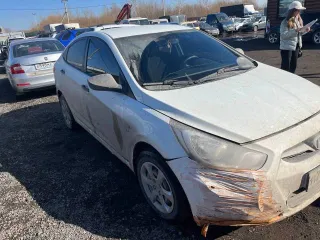 Hyundai Solaris 2013, 123 л.с., АКПП, идентификационный номер (VIN): Z94CT41DBDR198235, год изготовления 2013, гос.номер М719УО159, цвет белый.
