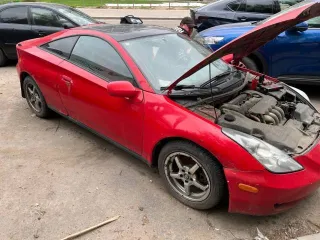 Toyota Celica, 2003 года, 192 лс, 200000 км, АКПП, автомобиль тойота celica gt-s, 2003 г. выпуска, vin jtddy38t630066339, государственный регистрационный знак к505нн790, легковое купе, категория в/м1, номер двигателя 0177587, номер кузова jtddy38t630066339, цвета кузова красный, мощность двигателя…