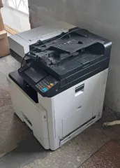 МФУ лазерный Kyocera Color M8130cidn A3, цветной, лазерный, белый, бывший в употреблении, рабочий.
