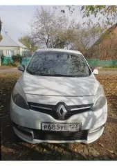 Транспортное средство RENAULT SCENIC,VIN: VF1JZ1B0D48926314, 2013 г.в., цвет: белый,  мощн Транспортное средство RENAULT SCENIC,VIN: VF1JZ1B0D48926314, 2013 г.в., цвет: белый,  мощность двигателя л.с. (кВт)  110 (81), ПТС : 78 УТ 468568
(Машина на ходу, состояние нормальное, сломана ручка от двери…