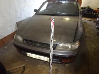 Toyota Corona 1995 легковой автомобиль TOYOTA CORONA, 1995 года выпуска, регистрационный знак №А748МР 79, цвет кузова – серый, тип двигателя – бензин, идентификационный номер (VIN) – отсутствует, модель, № двигателя 4А-1054330, № кузова АТ190-4021987. Вид транспорта: легковой автомобиль, объем…