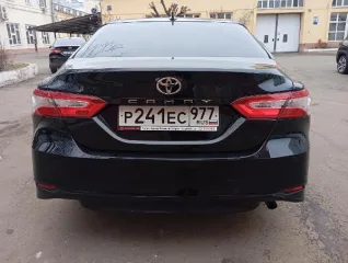 Toyota Camry 2020 года выпуска, VIN XW7BN4HK40S110795, госномер Р241ЕС977. Передний привод, автоматическая коробка передач, объем двигателя 1998 см³, мощность 149.6 л.с., экологический класс 5, пробег 265079 км. Легковой седан, назначение pryamie.