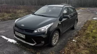 KIA Rio X Luxe, VIN: Z94C251BBMR139260, 2021, черный, хэтчбек.