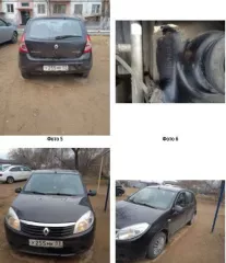 Renault Sandero, VIN: X7LBSRB2HDH666215, 2013 г., госномер У255МК03.