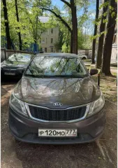 Kia Rio, 2014 года, 107 лс, 167043 км, АКПП, VIN Z94CB41ABFR239431, цвет коричневый, имущество обременено залогом ООО МФК «ПСБ Финанс».