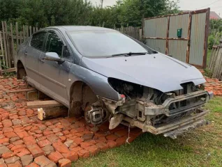 Peugeot 407, 2006, VIN: VF36D6FYC21494493, серый.