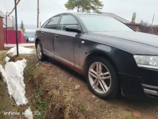 Audi A6, 2008. Легковой автомобиль марки: AUDI, модели: A6, год выпуска: 2008 г., идентификационный номер (VIN): WAUZZZ4F28N104758. С лотом №1 можно ознакомиться по месту его нахождения: Респ. Башкортостан, г. Бирск, ул. Уральская, 3, предварительно согласовав время с финансовым управляющим по тел…