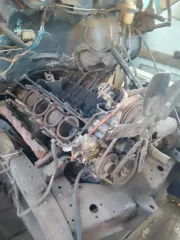 Грузовой автомобиль ГАЗ СА33507 1989 года, цвет голубой. VIN: XTH531400K1318825, госномер: M227HA75. Мощность двигателя 115 л.с. Не на ходу, требуется ремонт двигателя и коробки передач.