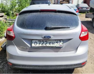 Лот №1 Легковой автомобиль, Ford Focus, 2013 г.в., цвет серо голубой, VIN: X9FKXXEEBKDB21316, р.н. О722ХН47
