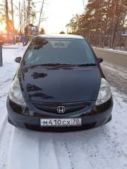 Honda Fit, 2007 г. в., модель, двигатель L13A-2333214, кузов GD1-2408134, цвет черный, мощность 86 л. с.