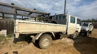 Грузовой бортовой Nissan Atlas 1998 г.в., г/н С737МС14, цвет белый, номер шасси (рамы) R8F23001690, № двигателя 059631, объем двигателя 3153.000 см. куб., мощность двигателя 97.800 кВт., мощность двигателя 133.000 л.с. Местонахождение: РС(Я).