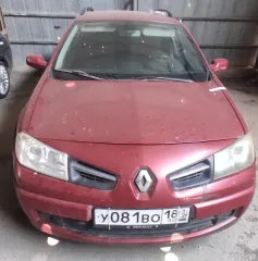 Renault Megan 2009 года выпуска, государственный регистрационный номер У081ВО180, VIN: VF1KM1R0H41244529.