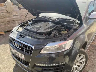 Audi Q7, 2013 года, 500 лс, 230000 км, полный привод, АКПП еще Лот № 1 автотранспортное средство AUDI Q7 год выпуска 2013  кроссовер 4WD   кузов: WUAZZZ4L4ED007123  цвет черный  объем 5,9 л.  идентификационный номер  VIN  WUAZZZ4L4ED007123  вид топлива: дизель  пневмоподвеска  состояние…