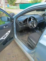 Hyundai Solaris, 2011, двигатель G4FA BW358328 (по ПТС производилась замена на аналогичный), кузов Z94CT41CBBR068458, серо-голубой, 107 л.с., 1396 куб. см, бензин, экокласс 4, VIN 294CT41CBBR068438