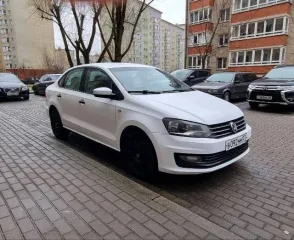 Volkswagen Polo, 2017 года, 110 лс, 207 000 км, АКПП, VIN: XW8ZZZ61ZHG054216, тип двигателя: Бензин, мощность (кВт/л.с.): 80.9/110, цвет кузова: Черный, с 31.01.2025: Белый (отметка в ПТС)
