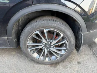 Geely Coolray 2022 года, черный цвет, госномер С414НМ62, VIN V4K8622Z0NB906754.