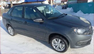 Lada Granta 2024, 90 л.с., 8296 км. Автомобиль легковой, марка: LADA, модель: GRANTA, VIN: XTA219040S1121029, гос. рег. номер: С256НМ45, год изготовления: 2024.