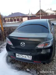 Mazda 6, 2007 года, 147 лс, 300000 км, MAZDA6, госномер М875НА763, идентификационный номер VIN: JMZGH12F681108560, цвет черный, 2007 года выпуска.
