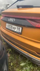Audi Q8 2018 года, 340 лс, АКПП. Легковой автомобиль универсал Audi Q8, 2018 г.в., цвет: ОРАНЖЕВЫЙ, г/н: О808МР98, VIN: WAUZZZF18KD012732.