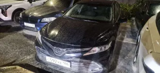 Toyota Camry 2018, транспортное средство (автомобиль) Toyota Camry, легковой автомобиль; (VIN XW7BF4HKX0S116436; год выпуска: 2018; цвет кузова (кабины): черный; ПТС – серия 78 РА № 490186 от 03.10.2018 г.