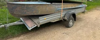 Казанка с двумя веслами Моторная лодка "Казанка" с двумя веслами 1 Штука (шт). Назначение: pryamie.