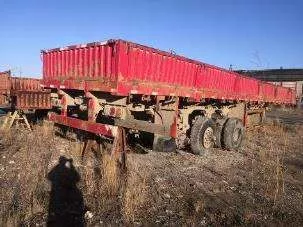 Полуприцеп с бортовой платформой Wanshida SDW9405, 2011 г.в., госномер ХА707027, VIN LA993NGB1B0SDW117