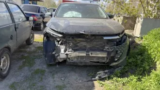 OMODA C5 2023 легковой автомобиль, VIN LVVDB21B2PD388493, 2023 года выпуска, 146,8 лс, 67486 км, АКПП, техническое состояние транспортного средства: автомобиль на ходу, заводится, в результате ДТП повреждены передний бампер, передние фары и противотуманные фары, капот, лобовое стекло, передние…