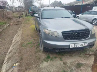 Infiniti FX 35, 2003 года, 280 лс, АКПП, автомобиль легковой, модель: FX 35, VIN: JNRAS08W73X208198, гос. рег. номер: Е530МК07, год изготовления: 2003.