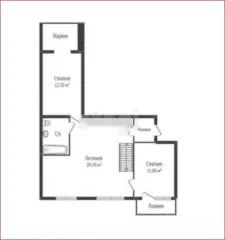 Квартира в Краснодаре по адресу: Краснодарский край, г. Краснодар, ул. Ипподромная, д.53, кв.304. Площадь 118,9 кв.м, 3 комнаты, этаж 10-11 в 11-этажном доме. Кадастровый номер: 23:43:0144060:283.