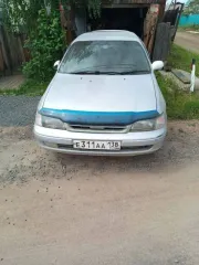 Toyota Caldina 1999 года, 94 л.с., пробег 261190 км, АКПП. Цвет серебристый. VIN отсутствует. ПТС 38 ОР 277196, госномер Е311АА138. Мощность двигателя 69 кВт (94 л.с.). Кузов CT197 5003205. Разрешенная максимальная масса 1780 кг, масса без нагрузки 1170 кг.