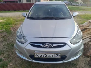 Hyundai Solaris 2011 года, 123 лс, АКПП, VIN: Z94CU41DBBR044096, гос. рег. номер: К572АТ70