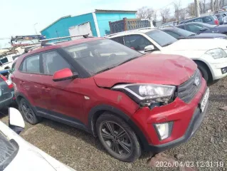 Hyundai CRETA, 2017, VIN Z94G2811BJR073465, 123 лс, 90000 км. Автомобиль после ДТП. Состояние - требует ремонта.