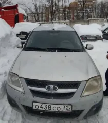 Lada Largus, 2013 года, 105 лс, 335626 км. Легковой автомобиль, марка: LADA RS0Y5L, модель: LARGUS, год изготовления: 2013, цвет: серебристый, VIN: XTARS0Y5LD0733031, г/н: О438СО32. Пробег 335 626 км. Автомобиль на ходу, требуется косметический ремонт, имеются дефекты в подвеске.