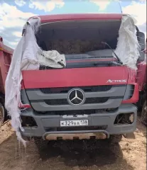 Mercedes Actros, 2015 года выпуска, VIN: Z9M9323155G983957, ГРЗ: К329ВА138. Грузовой самосвал, отсутствуют ключи, работоспособность не проверялась, имеются повреждения. Ознакомление с имуществом производится по адресу: Российская Федерация, Республика Саха (Якутия), Мирнинский район, Ботуобуйинский…