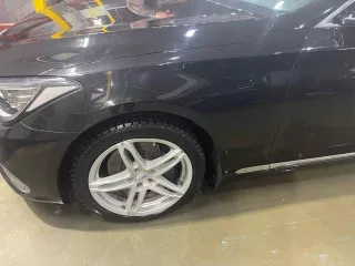 Genesis G80, 2017 года, 245 лс, 152 211 км, полный привод, АКПП еще Автомобиль Genesis G80, 2017 года выпуска, номер двигателя G4KL HA975264, VIN XWEGN411DH0000409, показания одометра: 152 211 км