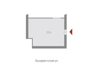 Нежилое помещение по адресу: Санкт-Петербург, ул. Бухарестская, д. 142, корп. 1, литера А, пом. 3-Н, площадь 22.4 кв.м, назначение: нежилое, этаж цокольный, кадастровый номер 78:13:0007443:5175. Право собственности подтверждается записью в Едином государственном реестре недвижимости от 13.04.2022 №…