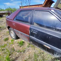 Автомобиль марки "Mazda Astina" 1989 год выпуска, г.р.з. А754ММ27, № двигателя 031883, № кузова BG5P131103, цвет вишневый (множественные сколы, царапины на кузове, разбито лобовое стекло). Вид транспорта: легковой. Модель: Astina. VIN номер: отсутствует. Назначение: pryamie. Марка: Mazda. Год…