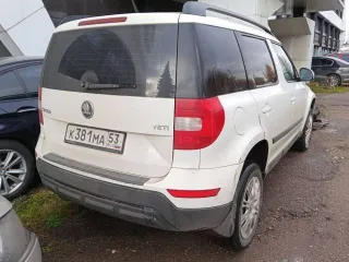Skoda Yeti 2014 года, 105 л.с., АКПП. VIN: XW8JF25L9FH701314, госномер: К381МА53.