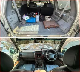 Nissan Safari (Nissan Safari), 2000 года, 200 лс, 100000 км, полный привод, АКПП, автомобиль легковой, марка: Ниссан, модель: Сафари, VIN: -, гос. рег. номер: У463ОВ125, год изготовления: 2000