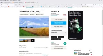 Земельный участок 56000 кв.м, доля 1/4, Ставропольский р-н, Самарская обл. Доля 1/4 по земельному участку, категория земель Земли сельскохозяйственного назначения, кадастровый номер 63:32:1602001:357, место нахождения: Россия, обл Самарская, р-н Ставропольский, с Ягодное, территория Ягодинские…
