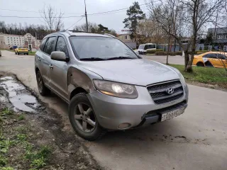 Hyundai Santa Fe, 2006 года, 189 лс, 211465 км, АКПП. Вид имущества: легковой автомобиль. Марка, модель: HYUNDAI SANTA FE 2.7 GLS. Год выпуска: 2006. VIN: KMHSH81DP6U091892. Государственный регистрационный знак: Т066ВС150. Мощность двигателя: 189 л.с. Тип ТС: легковой. Цвет: серебристый. Двигатель…