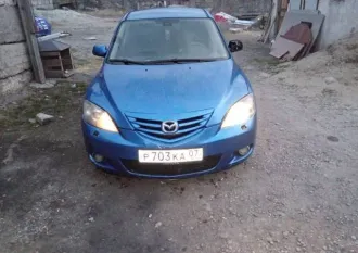 Mazda 3 2006 года, 150 лс, 249486 км, транспортное средство: МАЗДА 3, идентификационный номер (VIN): JMZBK14F261356584, год изготовления: 2006, гос.номер Р703КА07