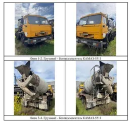 KAMAZ-5511, 1987 года, грузовой - бетоносмеситель, VIN ХСС551100Н0274079, г/н Н659СВ26, год выпуска 1987.