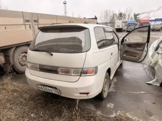Toyota Gaia, 1999, 135 лс, 120000 км, АКПП, легковой автомобиль, марка: Toyota, модель: Gaia, год изготовления: 1999, цвет: белый, г/н: H458BB138, кузов №: SXM10-0175727.