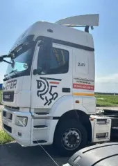 КамАЗ М1840 2019 Грузовой тягач седельный КамАЗ М1840 5490-S5 (VIN ХТС549005К2526346), Е 543 ХС 123, 2019 г.в., 758 238 км., 11 967 куб. см., цвет: белый. Краснодарский край, р-н Северский.