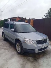 Škoda Yeti 2011 года, цвет серо-голубой, VIN: TMBJF25LXC6024020, госномер М812НК790.