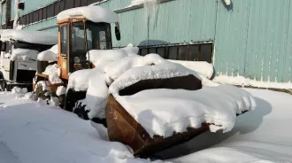Погрузчик фронтальный Amkodor 342В, гос. номер 6935РА14.