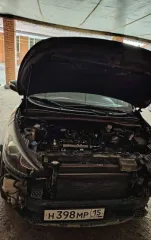 Hyundai ix35 2014 года, VIN TMAJU81EDEJ565022, госномер Н398МР15. Автомобиль не на ходу, находится в разобранном состоянии, неисправны АКПП и ДВС. Транспортное средство в залоге.