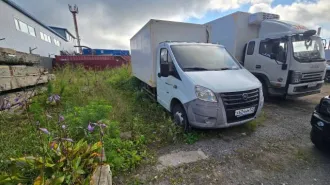 Gaz c41r92 2019 ГАЗ C41R92, 2019 года грузовой автомобиль, марка: ГАЗ, модель: C41R92, год изготовления: 2019 г.в., г/н: Х624НМ125, кузов №: A21R22K0110412 Требуется замена лобового стекла. 2. Сквозная коррозия на кабине над лобовым стеклом. 3. Имеются очаги ржавчины рамы. 4. Отсутствует…